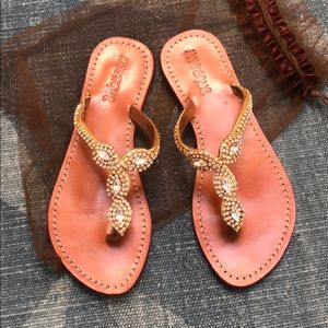 Mystique Jeweled Sandals